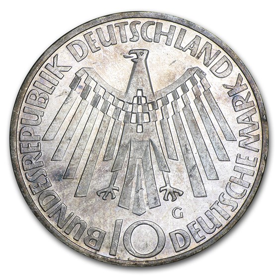 Germany Silver 10 Marks Commems (1972-2001) Germany Silver 10 Marks Commems (1972-2001)